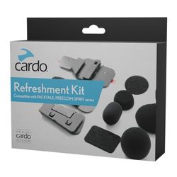 Cardo Kit Packtalk/Freecom 4X / Spirit HD Intercom Support/Headphones/Microphone Kit One Size