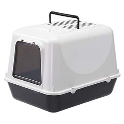 FERPLAST Toilet Clear Cat 20 Black PLT FERPLAST TOILETTE GATOS Clear Cat 20