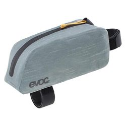 EVOC TOP TUBE PACK WP, borsa leggera per bicicletta (borsa ideale per il telaio, dimensioni: 20 x 5 x 8,5 cm, volume: 0,8 l), Acciaio