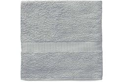 Gabel Serviette de Bain, uni, 100% Coton, 5 X 27.5 x 37 cm 5x27.5x37 cm Gris