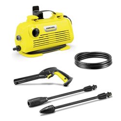Kärcher Hochdruckreiniger K 2 Premium Horizontal VPS, Druck: max. 110 bar, Fördermenge: 360 l/h, Fläche: 20 m²/h, Gewicht: 3,5 kg, Hochdruckschlauch/-Pistole, Dreckfräser, Vario Power Jet-Strahlrohr