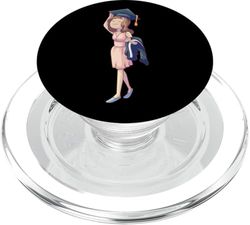Diseño de estilo graduado seguro PopSockets PopGrip para MagSafe