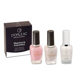MANICURA FRANCESA D'ORLEAC ROSA