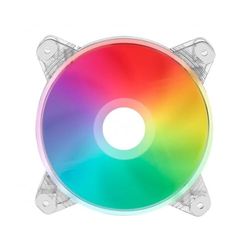 Ventilateur interne – Ventilateur de 12 x 12 cm, éclairage Dual Chroma RVB, ultra silencieux, idéal pour PC et refroidissement efficace.