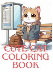 Whiskers & Wonders: Cute Cats Coloring Book