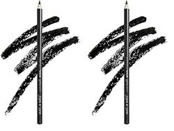 Wet n Wild - Color Icon Kohl Eyeliner Pencil - Delineador Negro - Lápiz de Ojos - Color Intenso e Hiperpigmentado - Suave, Cremoso y Fácil de Aplicar - Baby's Got Black - 1 Unidad (Paquete de 2)