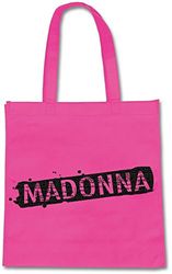 Borsa Shopping Madonna Logo (Eco Tote Bag Rosa)