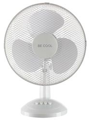 Be Cool Tafelventilator 30 cm BC12TF – Ø 30 cm, 35 watt, 3 windmodi, wit