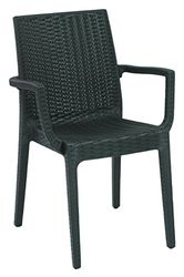 Areta AR013 Rattan Espresso Dafne Decor fauteuil, kunststof