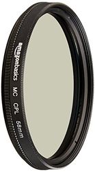 Amazon Basics Circular Polarizer Filter - 58 mm