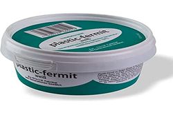 Plastic-Fermit bianco, durata Plasti che guarnizione massa, calore resistente fino a 100° C (500 G/1000 G scatola), Bianco