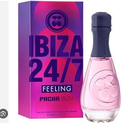 Pacha Ibiza Perfumes - Feeling Ibiza 24/7 Her, Eau de Toilette for Women - Long Lasting - Elegant, Fresh and Young Fragance - Floral, Amber and Fruity Notes - Ideal for Day Wear - 80 ml