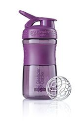 Blenderbottle Unisex's Sportmixer Water Bottle, Plum, 590ml