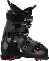 ATOMIC HAWK PRIME 100 GW skischoenen - maat 28/28,5 - alpineskischoen in zwart/rood - boots met 3D enkel en hiel voor een nauwkeurige pasvorm - ideaal voor skiërs met middelbrede voeten.