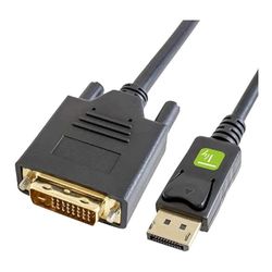 Techly ICOC DSP-C12-020 DisplayPort 1.2 till DVI-kabel