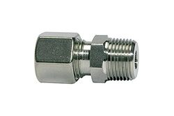 RIEGLER 112385-ES 38 R1/2, tubo de 8 mm de diámetro, ES 1.4571, 315 bar, 1 unidad