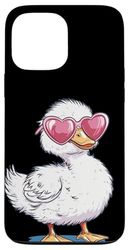 Pretty Duck Costume per gli amanti degli occhiali da sole e delle anatre Custodia per iPhone 13 Pro Max