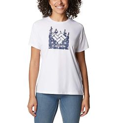 Columbia Dames Sun Trek T-shirt met korte mouwen en grafisch technisch T-shirt met korte mouwen