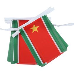 AZ FLAG Ghirlanda 6 Metri 20 Bandiere Guadalupa Indipendentista 21x15cm, Bandiera Guadeloupe In Francia 15 x 21 cm - Festone Bandierine