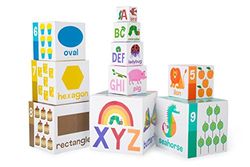 KIDS PREFERRED Die Kleine Raupe Nimmersatt Cubos La Pequeña Oruga Glotona, Multicolor (Legler OHG 10676)