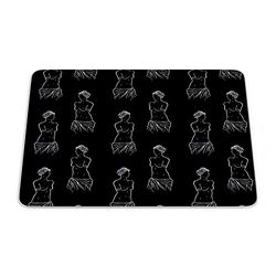 Bonamaison, Rectangle Pop Art Digital Printed Mouse Pad, Non-Slip Base, for Office and Home, Size: 22 x 18 cm