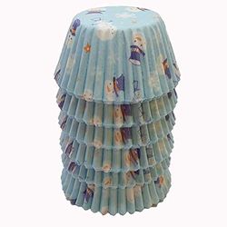 Scrumptious 5137-180 Cupcake Ice Blue Snowflake (180 Cases), Paper