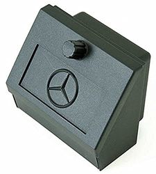 RollyToys 66000005680 handschoenenkastje (accessoires voor kindervoertuigen, opbergvak voor Unimog, kleur zwart)