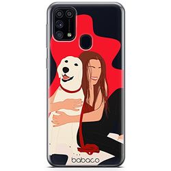 ERT GROUP mobiltelefonfodral för Samsung M31 originalt och officiellt licensierat Babaco mönster Dogs 006 optimalt anpassad till formen på mobiltelefonen, gedeeltelijk transparant