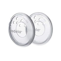 Medela Breast Shells - BPA-Free, Made from Soft Silicone, with Breathable Ventilation Holes, Includes 2 Shells