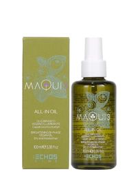 Echosline Maqui 3 All-In Oil Olio Bifasico Vegano Illuminante Per Capelli Secchi E Trattati - 100 ml