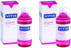 VITIS GINGIVAL MOUTHWASH 500ML by VITIS (Pack of 2)