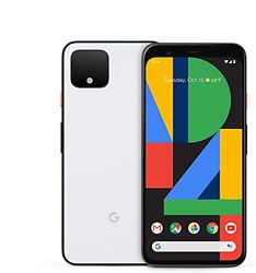 Google Pixel 4 64 GB mobiele telefoon, wit, Clearly White, Android 10