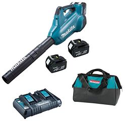 Makita dub362pt4 blåsare 36 V => 2 x 18V + 4 batterier 18V 5Ah Li-ION + laddare DC18RD