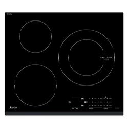 Sauter SPI4362B – Placa de inducción – Mesa de cocción empotrable – Negro – 3 chimeneas – 7200 W – Dimensiones empotradas: 56 x 49 cm – Función EasyCook – Fabricado en Francia