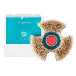 Glo Cabezal Body Brush para el Masajeador Glo910+ | Cabezal para Masaje Exfoliante | Cepillo Exfoliante Corporal | Cepillo para la Celulitis | Cepillo Anticelulítico de Cuerpo Seco