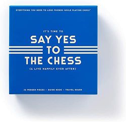 Brass Monkey Say Yes to The Chess Game Set