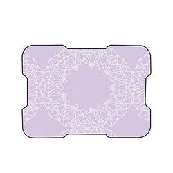Bonamaison, Alfombrilla de ratón con impresión Digital, Base Antideslizante, para Oficina y hogar, tamaño: 22 x 18 cm
