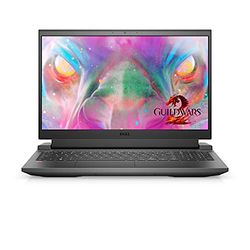 Dell Gaming G15 5510 15,6-calowy laptop do gier Full HD 120 Hz (Intel Core i5-10500H, NVIDIA GeForce RTX 3050Ti, 8 GB RAM, 512 GB SSD, Ubuntu Linux), ciemnoszary - klawiatura QWERTY hiszpańska