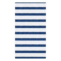 Caspari - Confezione da 15 tovaglioli per ospiti, in tessuto, 16,5 x 16,5 x 0,02 cm, colore: Blu