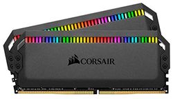 CORSAIR Dominator Platinum RGB 32GB (2x16GB) DDR4 4000 (PC4-32000) C18 1.35V Memoria Interna - Negro