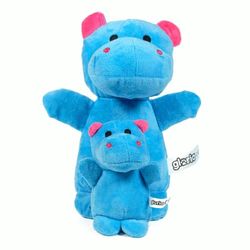 LolitosPets | Ippopotamo NOMANA Olfattivo per cani - Giocattolo con suono per cani Gloria (Nomana (20 cm))