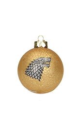SD Toys - Decoração de Noel Game of Thrones - Boule Emblème Stark - 0086131352195