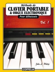 Méthode de clavier portable et orgue électronique pour débutants vol. 1