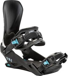 Nitro Män One snowboardbindning, raven, L