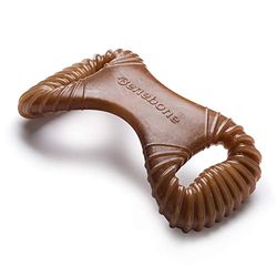 Benebone 861350 Masticável dental para cães de amendoim médio / regular, nylon, castanho, M