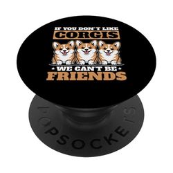 Perro Corgi PopSockets PopGrip Adhesivo