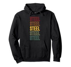 Steel Pride, Acciaio Felpa con Cappuccio