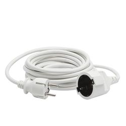 Tubo - Tubo elettrico 3 x 1,5 mm, lunghezza 1 m, colore bianco, ideale per impianti elettrici residenziali e commerciali