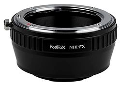 Fotodiox Lens Mount Adapter, Nikon F Lens to Fujifilm X-Series Mirrorless Cameras Such as X-Pro1, X-E1, X-M1, X-A1 and X-E2