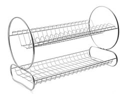 Filtex Scolapiatti Inox 18/8 LAT. Ovale 2/P, Argento, Unica